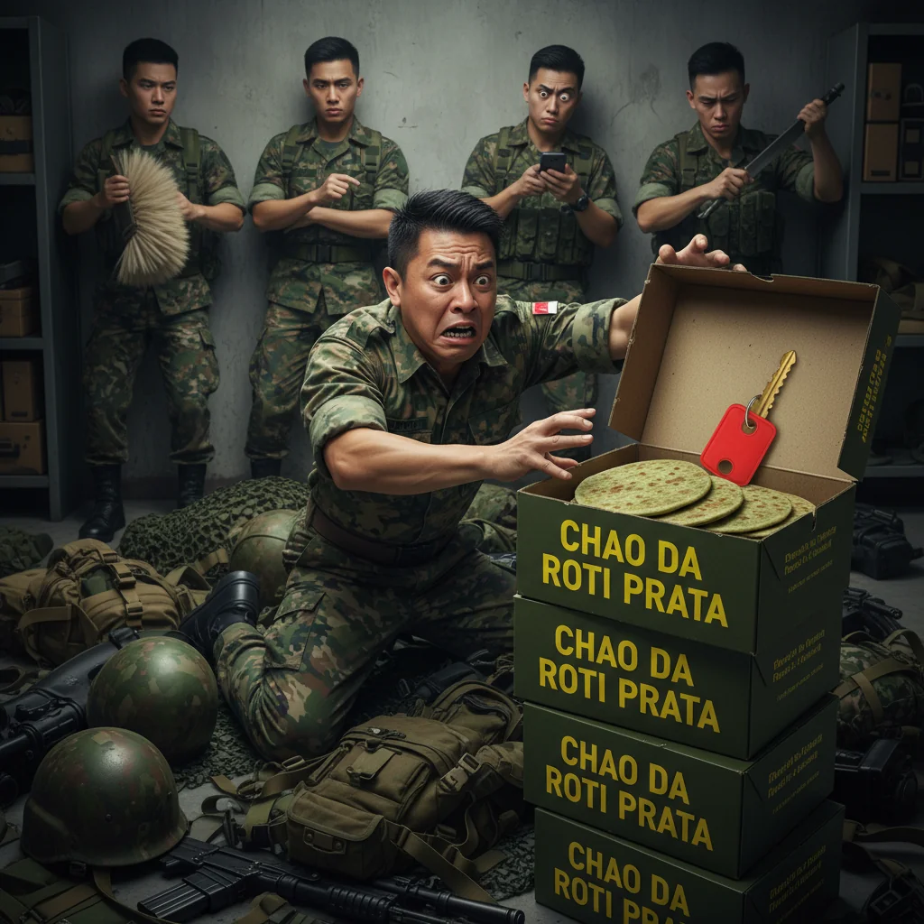 Singapore National Service Range Day Delayed Indefinitely By Lost Prata Key