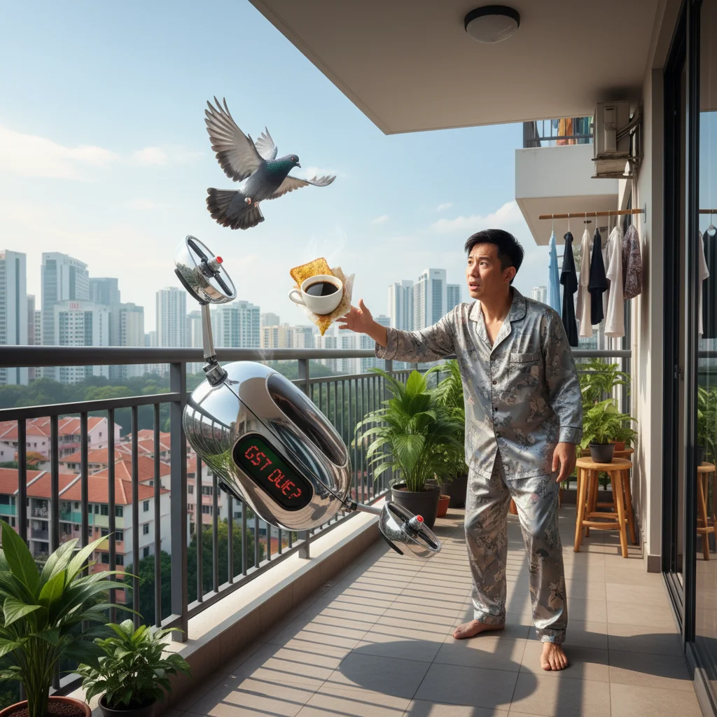 Singaporean Food Tech Solves Problem Nobody Had: Self-Flying Hawker Delivery Drone
