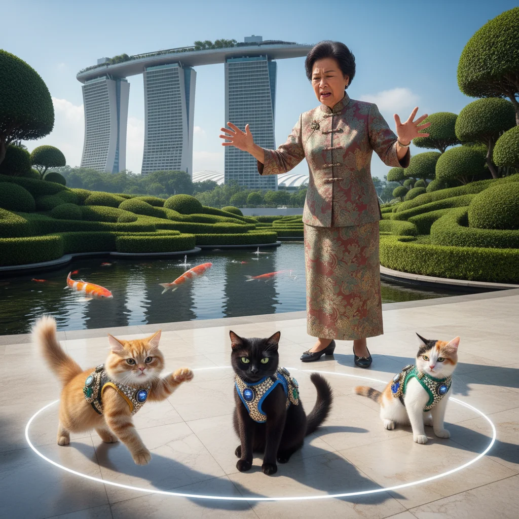 Singapore Reclassifies Stray Cats As ‘Mobile, Furry Landscape Features’