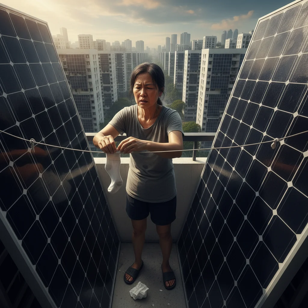 Singapore Mandates Solar Panels; Balconies Now Only Fit One Thumb.