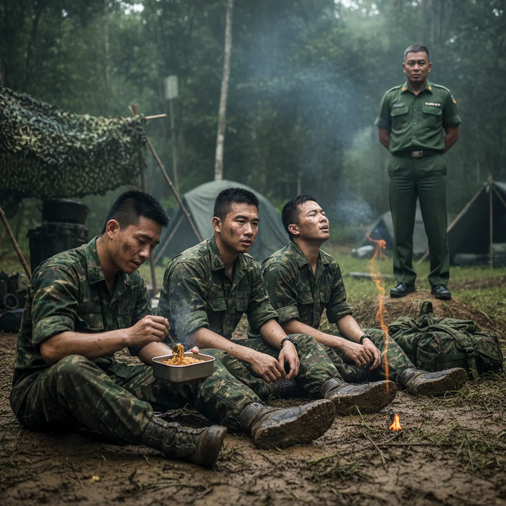 Singapore National Service Replaces Last Camp Morale Boost With Genuine Despair