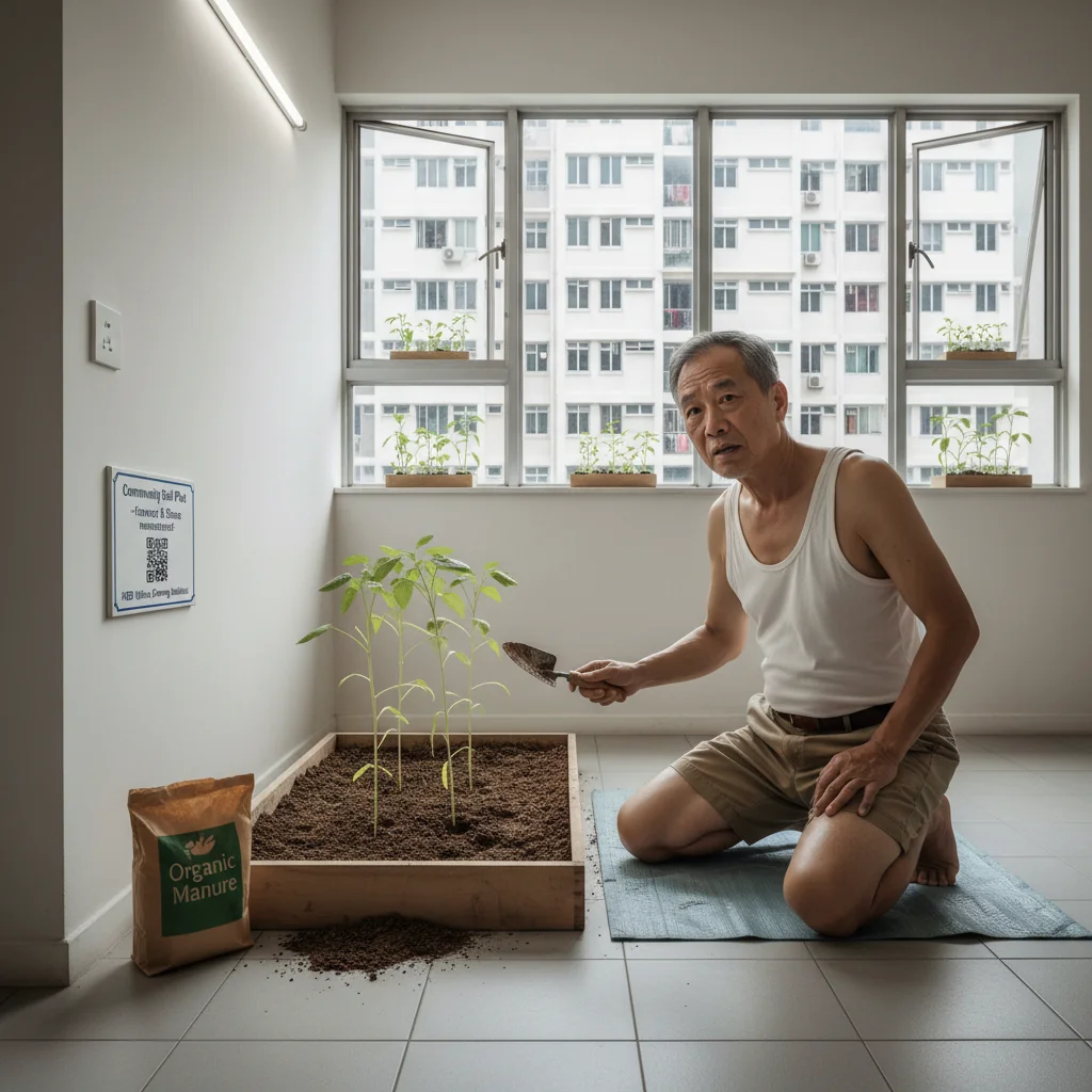 Singapore BTOs Now Mandatory Soil Plots; Living Rooms Declared 'Inefficient Use of Space'