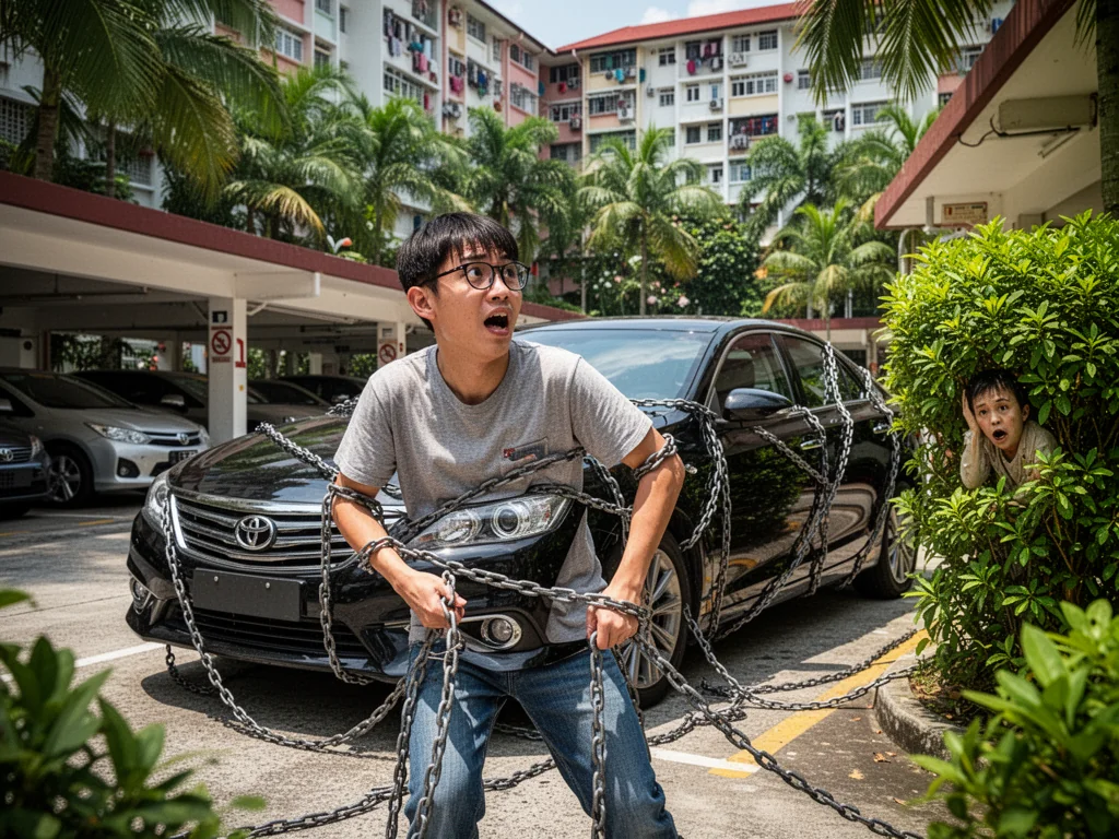 Simei Man Arrested For 'Insufficiently Policing His Own Vehicle'; Authorities Consider Mandatory Car Curfews