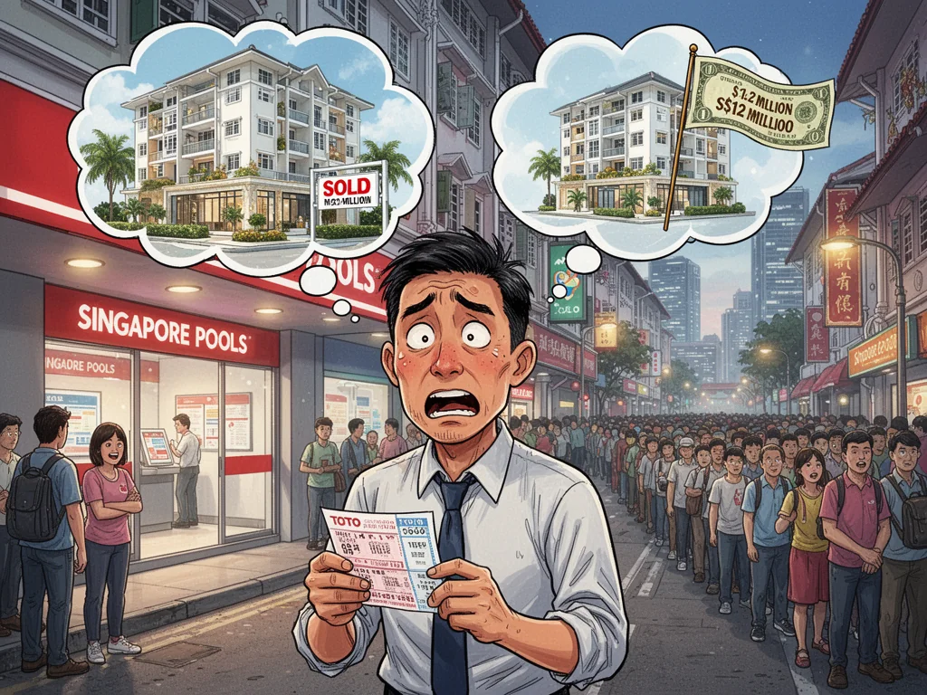 S$12 Million Toto Jackpot: The Only Viable Path To An HDB Flat, Say Experts