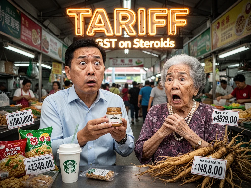 DPM Gan Kim Yong Discovers Tariffs Are Just ‘GST on Steroids,’ Nation Braces For ‘Expensive Everything’