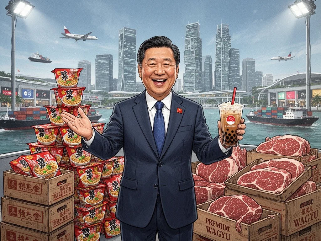 Singapore Abandons '30 By 30' Food Goal; Nation To Rely Entirely On Imported Air And Instant Noodles