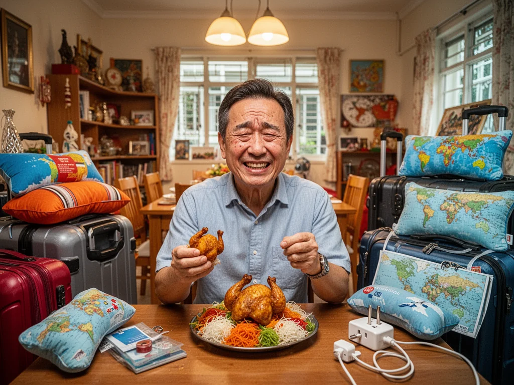 Singaporean Man Crosses Continents To Avoid CNY Parental Glare.