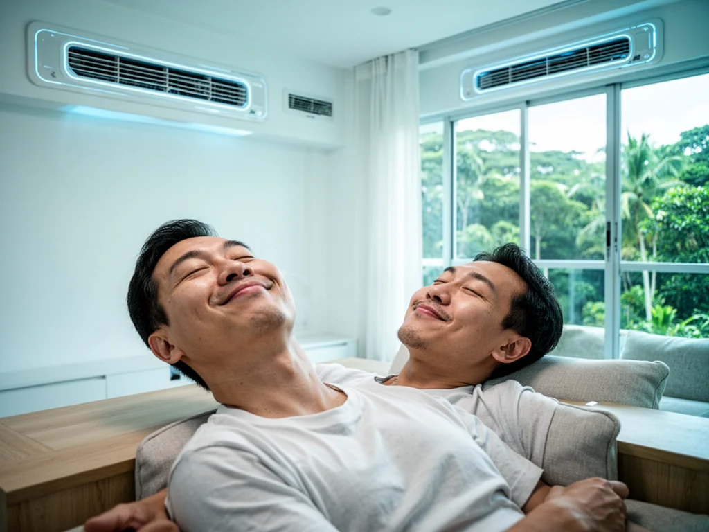 Singaporeans Attain Nirvana As Tengah Centralised Aircon Eliminates All Problems.