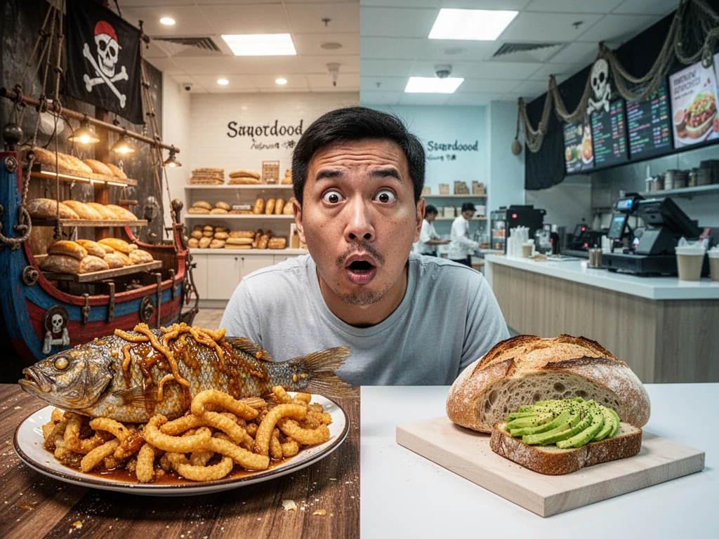 Singaporeans Outraged as Tampines Mall Replaces Greasy Fish With Sourdough Pretentiousness