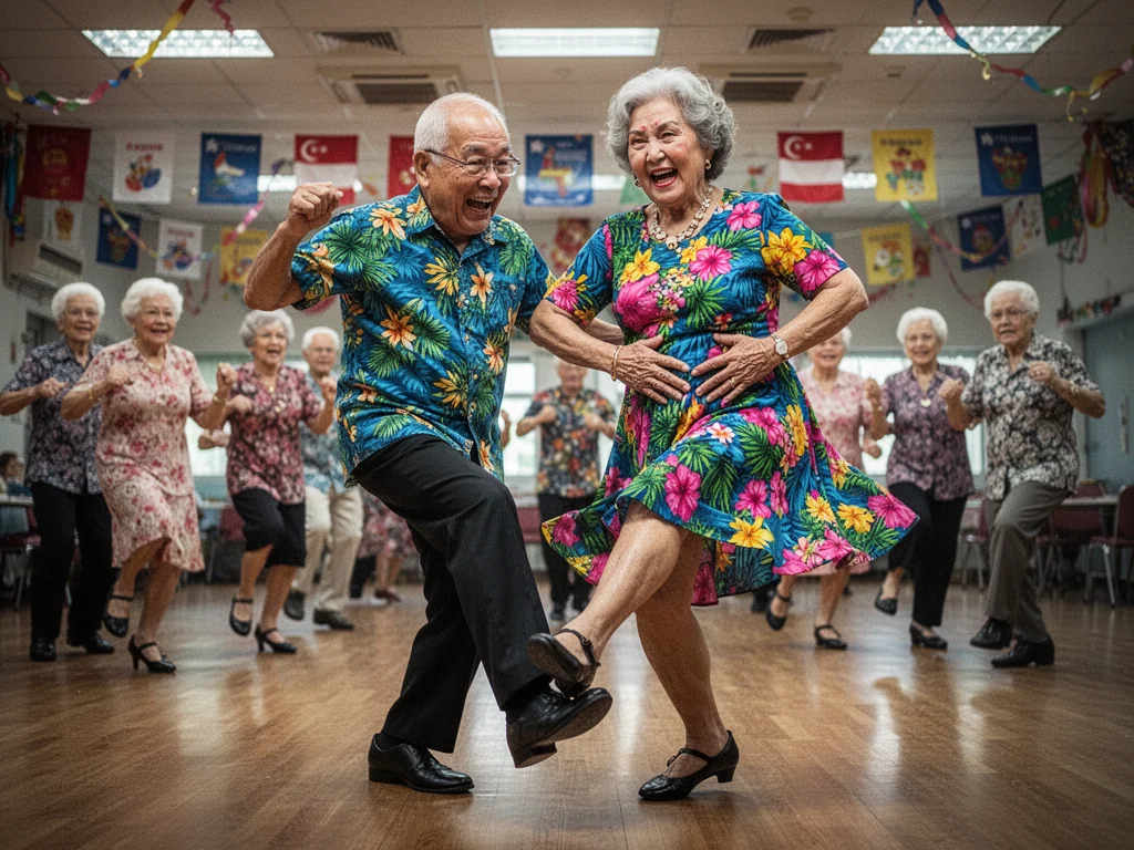 Singapore CC Ballroom Dancing Classes Rebranded As Competitive Geriatric Dry-Humping