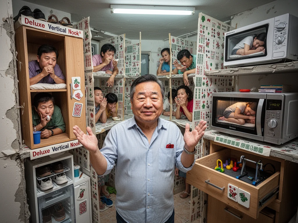Singapore Landlord Wins Award After Subdividing Single Bomb Shelter Into Triplex