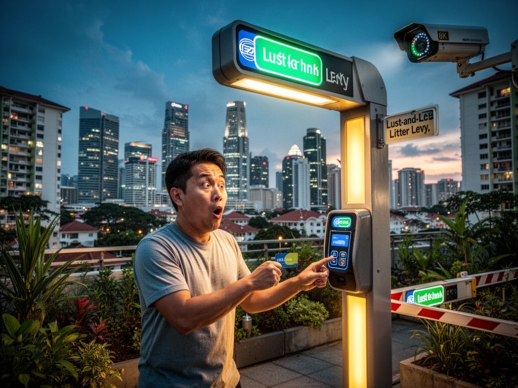 Singapore Government To Monetize Skyville Orgies With New ERP Rooftop Gantries