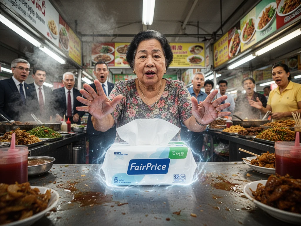 Singapore Grants Sovereign Diplomatic Immunity To Single Packet Of FairPrice Tissue