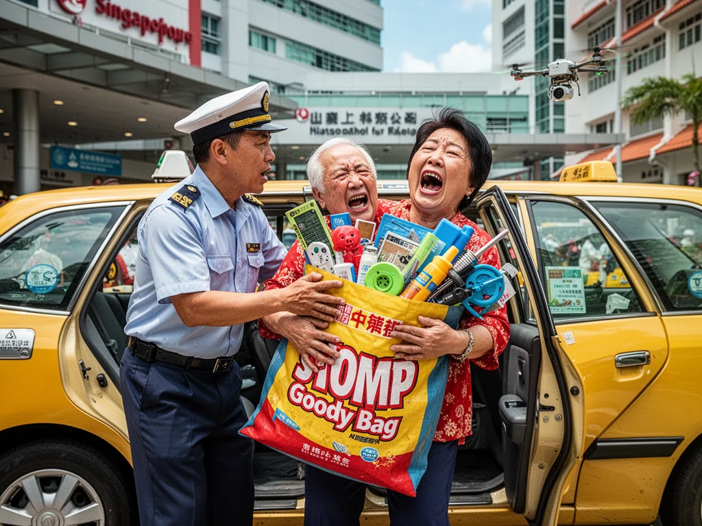 Sinkies Horrified As Cabby Helps Dying Man Instead Of Filming For Stomp
