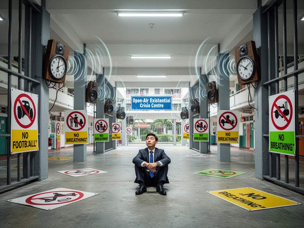 Singapore Rebrands Void Decks As ‘Premium Outdoor Sadness Museums’