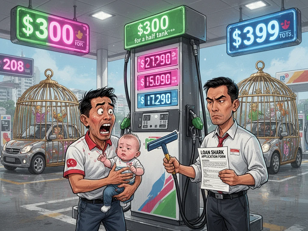 Sinkies Offer Firstborn Children in Exchange for Half-Tank Refill
