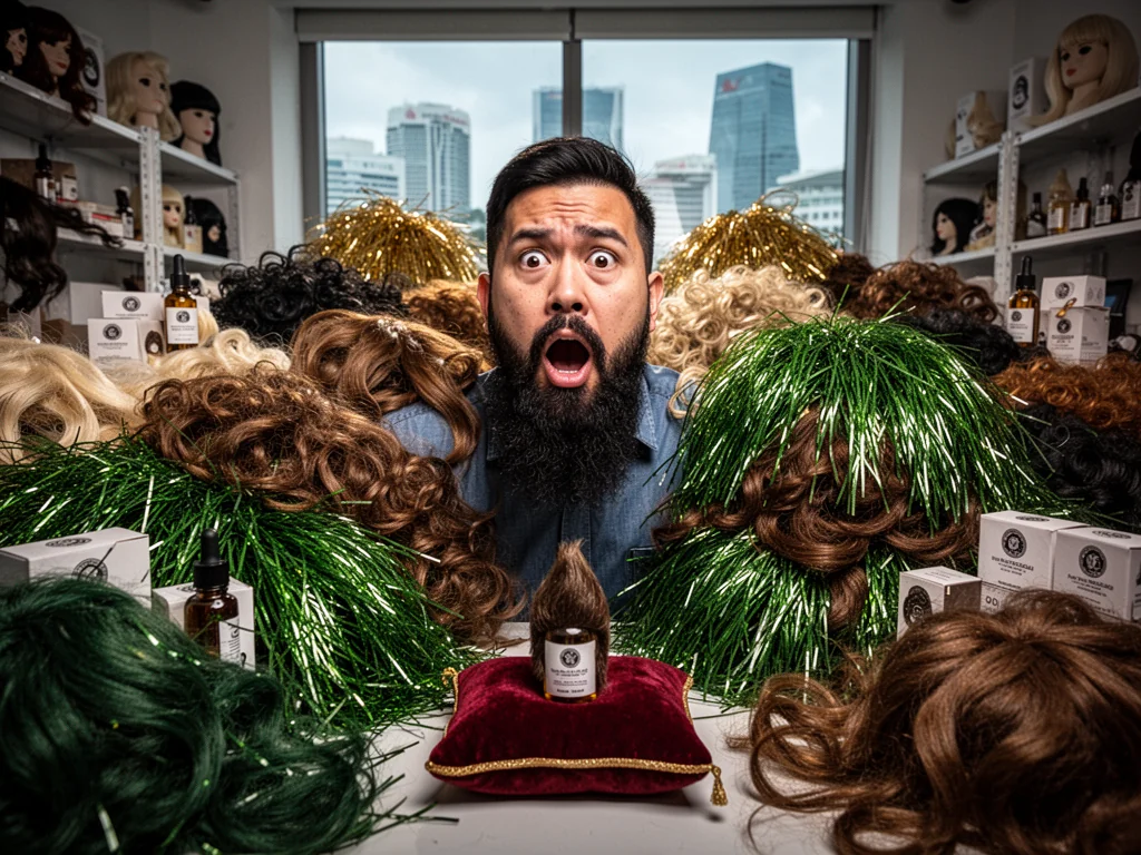 Sinkies Jealous Of North Korea’s Growing Fake Beard Export Monopoly