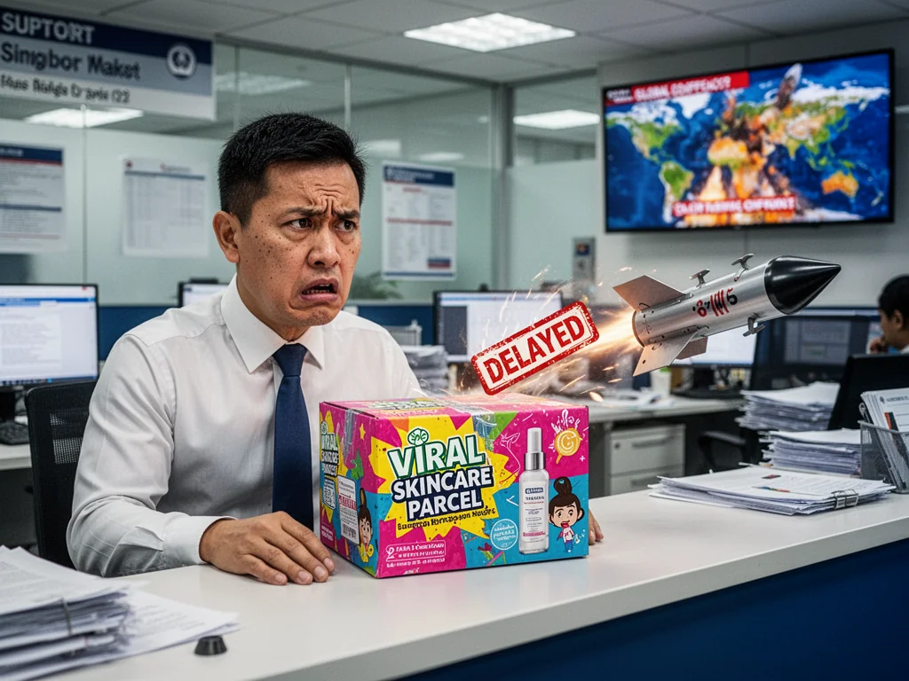 Sinkies Demand Iran Ceasefire Before Next 4.4 Shopee Sale