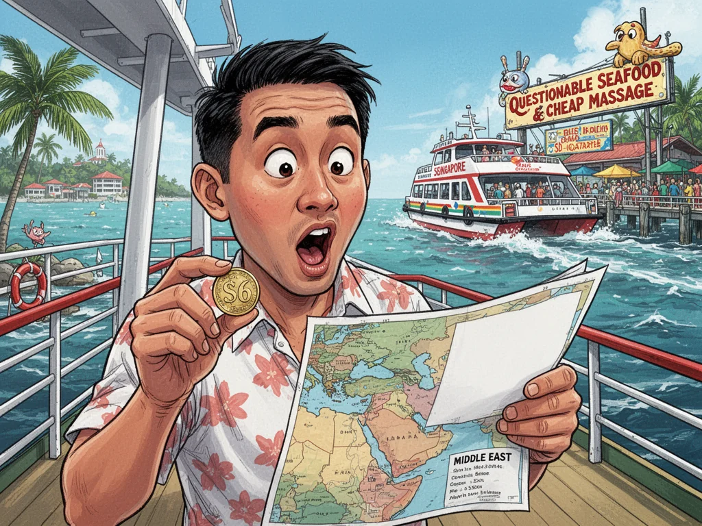 Singapore Ferries Charge Sinkies S$6 Surcharge For Middle East War