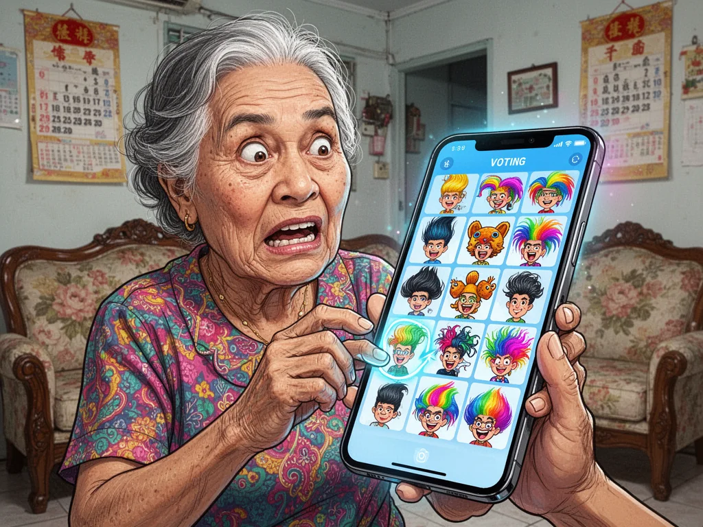 Sinkies Forced To Choose Favourite Among 165 Unrecognisable Artistes
