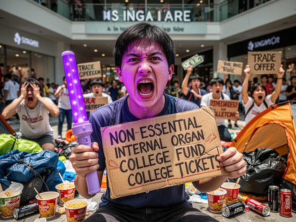 Singaporean BTS Fans To Trade Kidneys For December Tickets