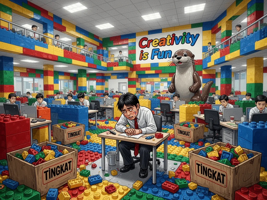 Singaporeans Trapped In Massive Lego Office Now Paid In Bricks