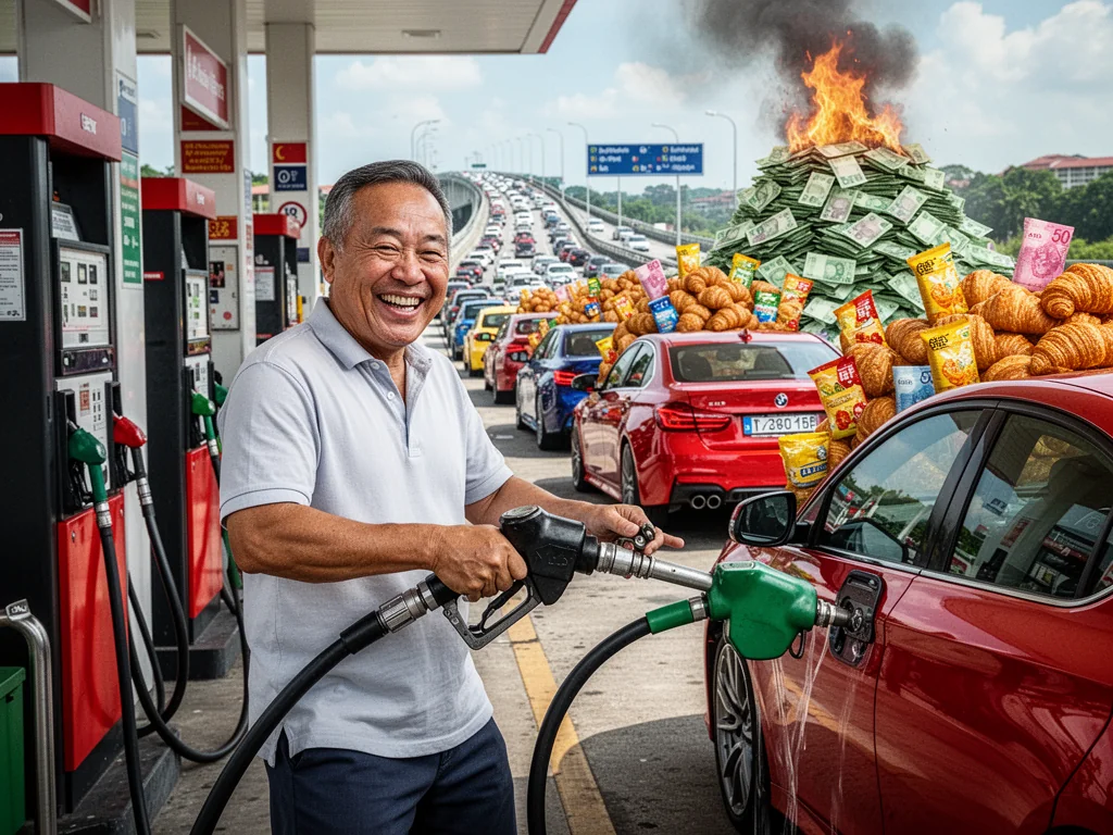 Malaysia Spends Billions Subsidising Cheap Petrol For Grateful Sinkies