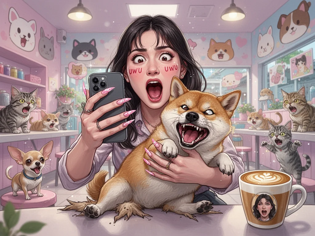 Singapore Woman Rebrands Animal Harassment As ‘Healing’ Café Aesthetic