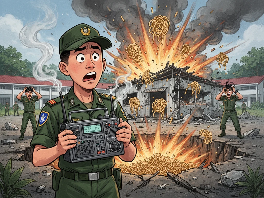 Singapore NS Signal Recruits Accidentally Call Airstrike On Own Cookhouse
