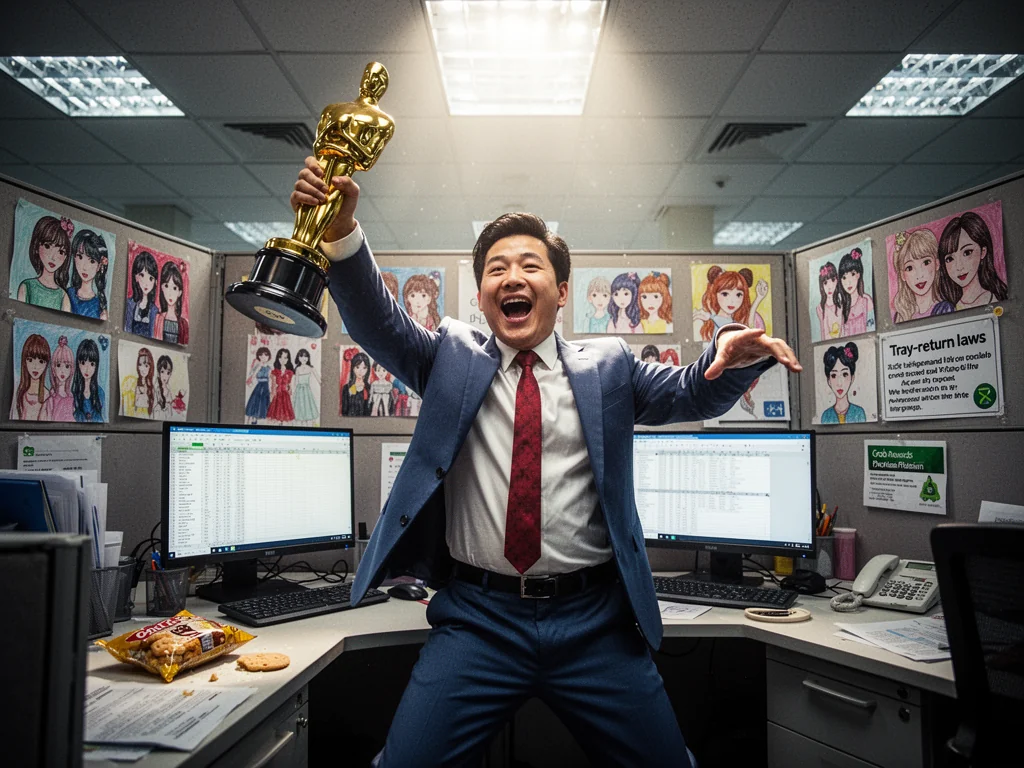 Sinkies Claim K-Pop Oscar Victory Despite Having Zero Talent