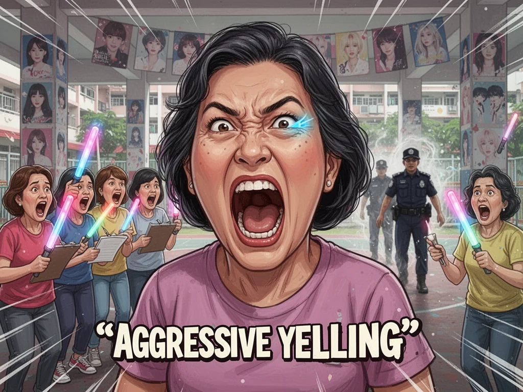 Singaporeans Jealous Woman Got Close Enough To Curse At Nichkhun