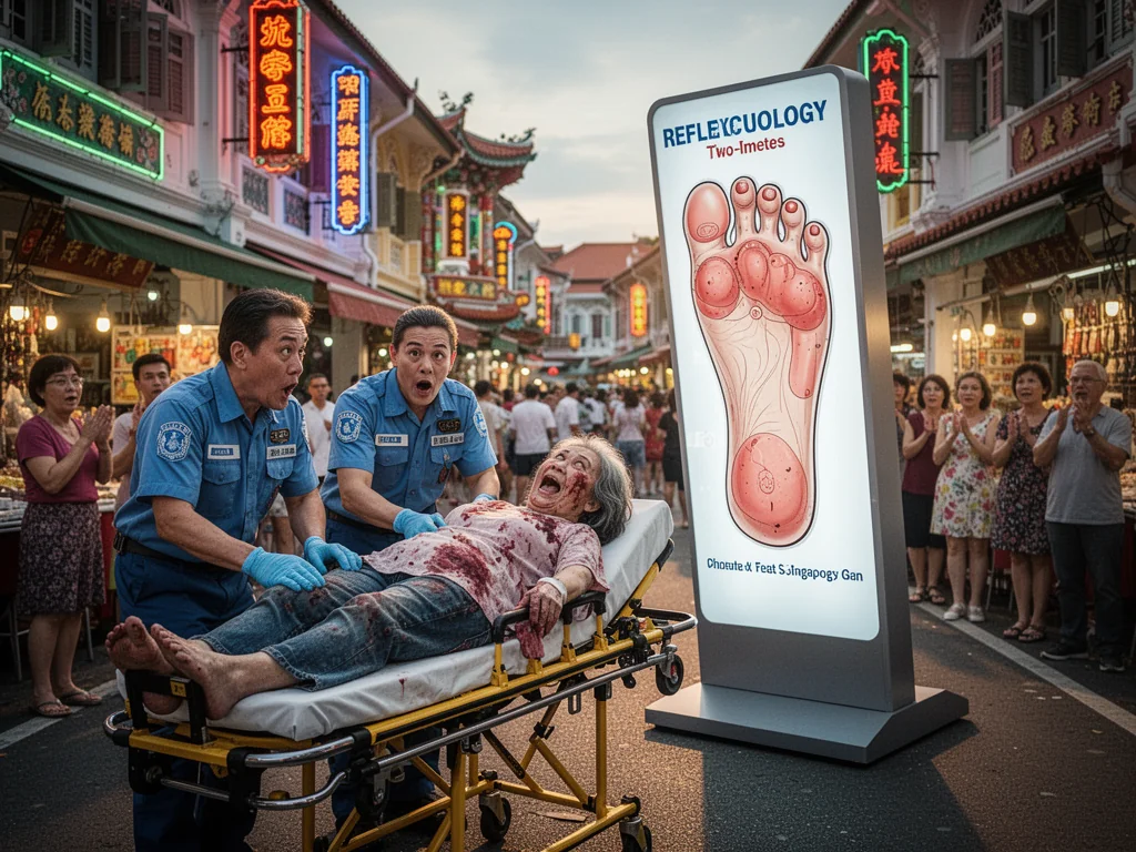 Singaporean Woman Hospitalised Following Brutal Street Fight With Signboard