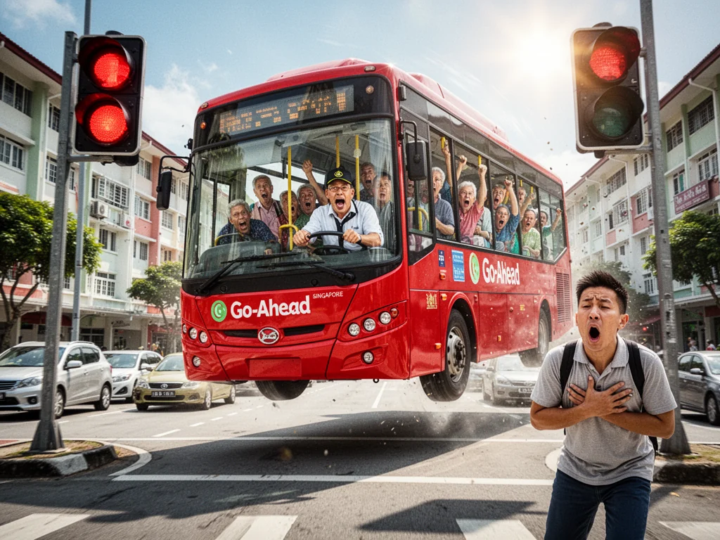 Heroic Singapore Bus Driver Proves Traffic Lights Are Merely Suggestions