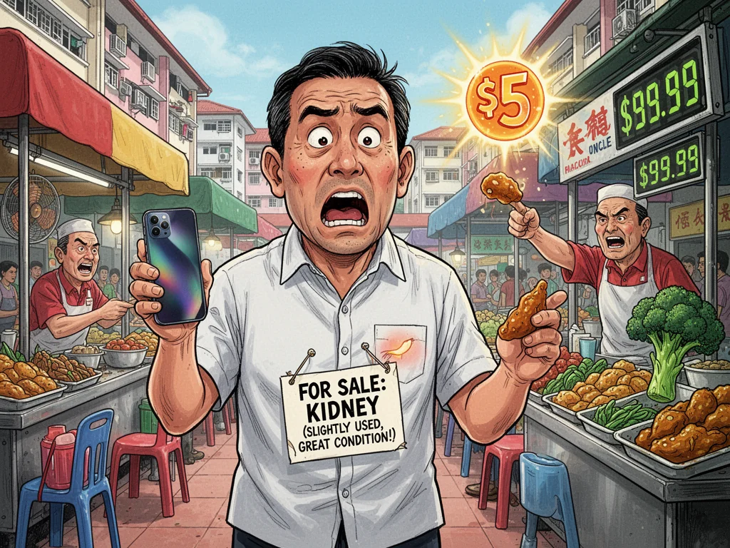 Singaporeans Consider Selling Organs As Core Inflation Skyrockets To Catastrophic 1.4%