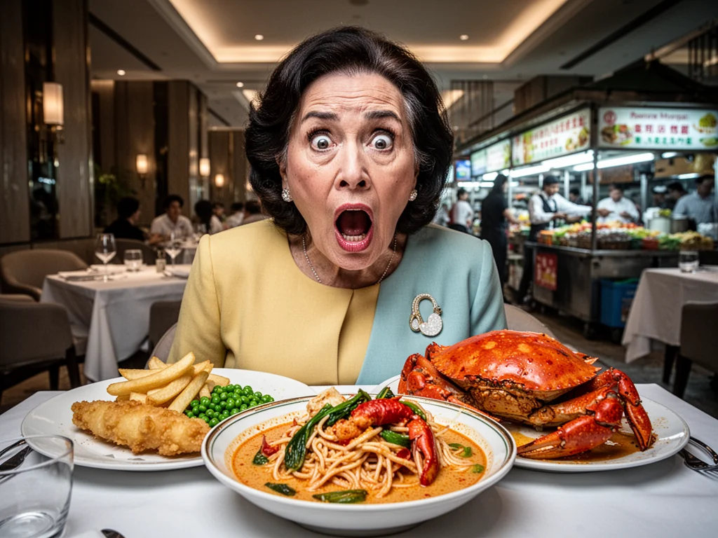 Posh Balmoral Residents Forced To Eat Food With Flavour