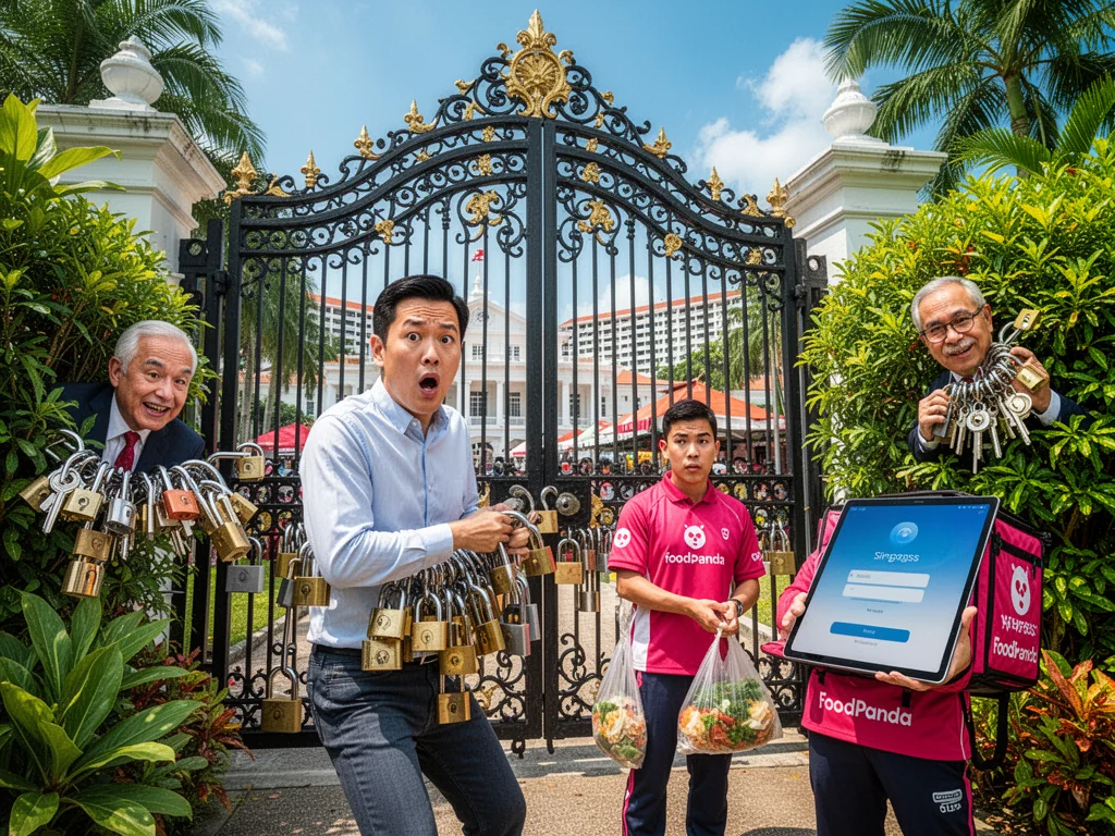 Acting PM Shanmugam Changes Locks While Lawrence Wong Visits China