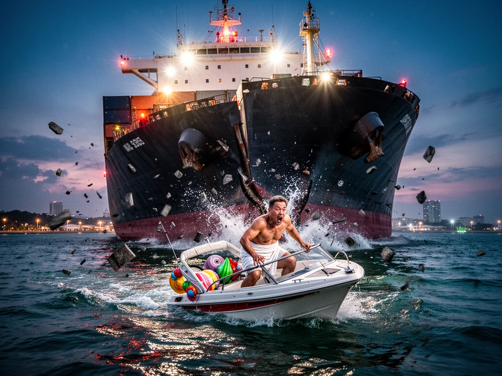 4AM Booty Call Interrupted By Massive Fucking Supply Vessel