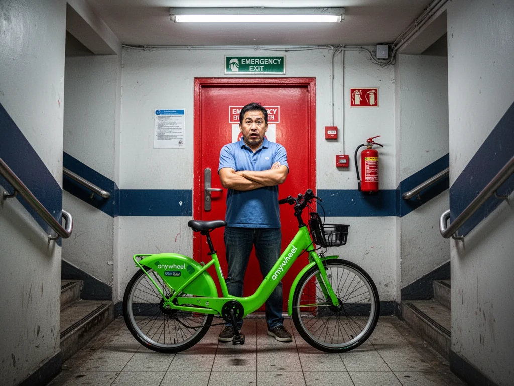 Anywheel Introduces New “Human BBQ” Parking Mode In Boon Lay