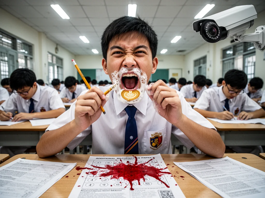MOE Praises Student’s Psychotic Break As ‘High-Efficiency Brain Reboot’