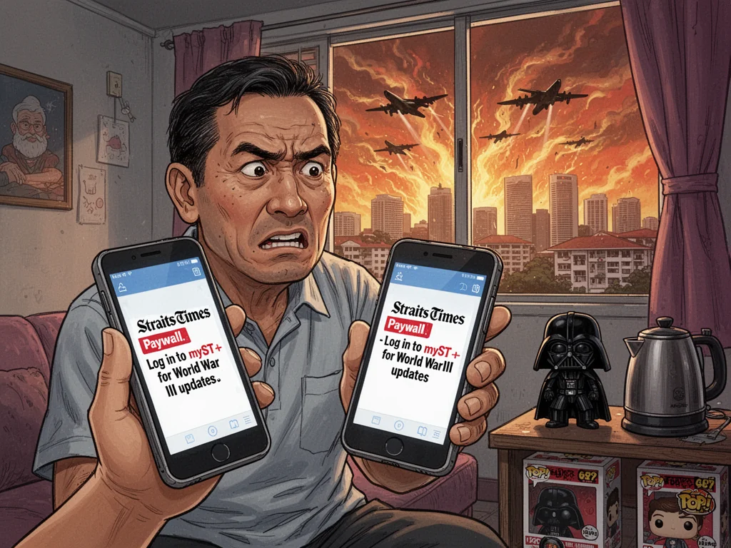 World War III Behind Paywall Because SPH Needs Your $9.90