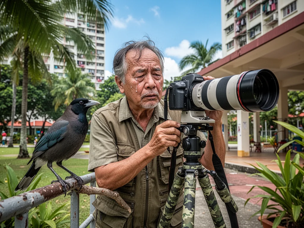 Local Man Prefers Stalking Rare Woodpeckers Over Raising Disappointing Children