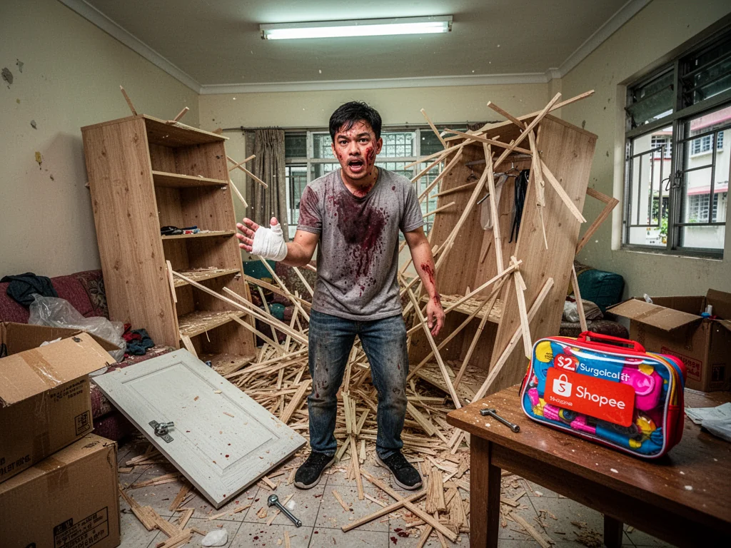 Singapore Man Trapped Inside $12 Taobao Wardrobe For Three Days