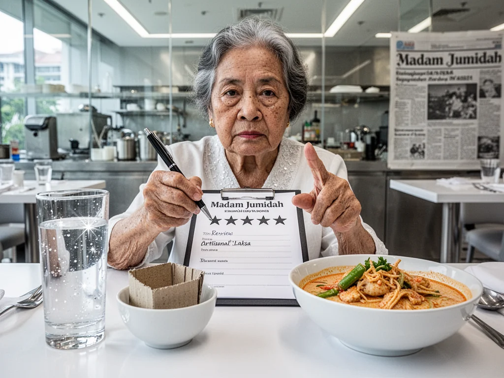 Woman With No Taste Finally Qualifies As Straits Times Food Critic