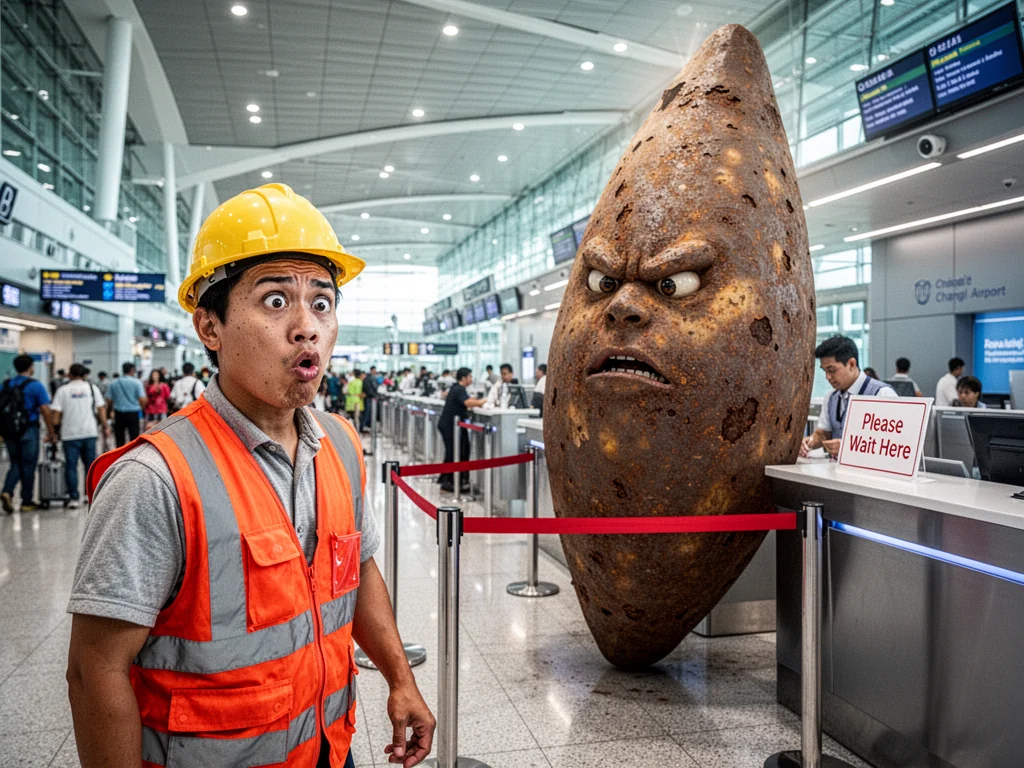 WW2 Bomb Found Waiting 80 Years To Clear Changi Immigration