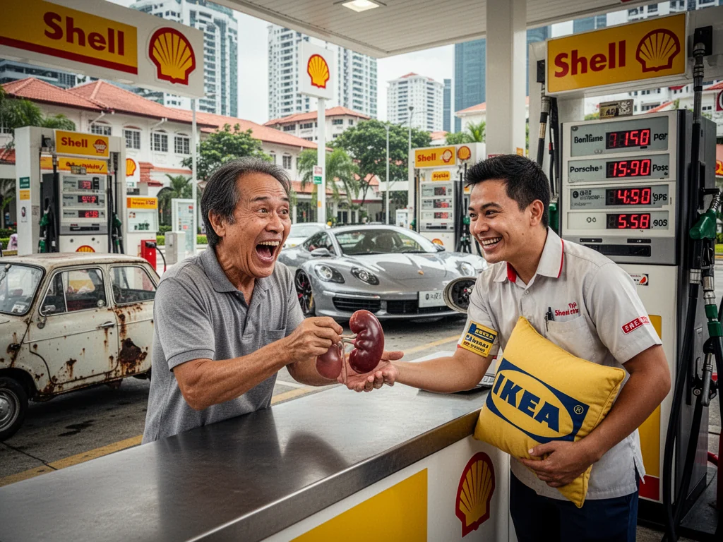 Sinopec Now Accepts Human Kidneys As Payment For 95-Octane