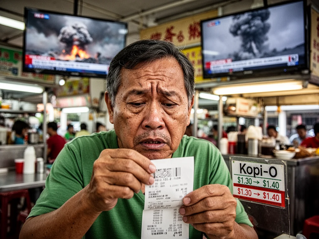Sinkies Too Fucking Busy With GST To Notice Global War