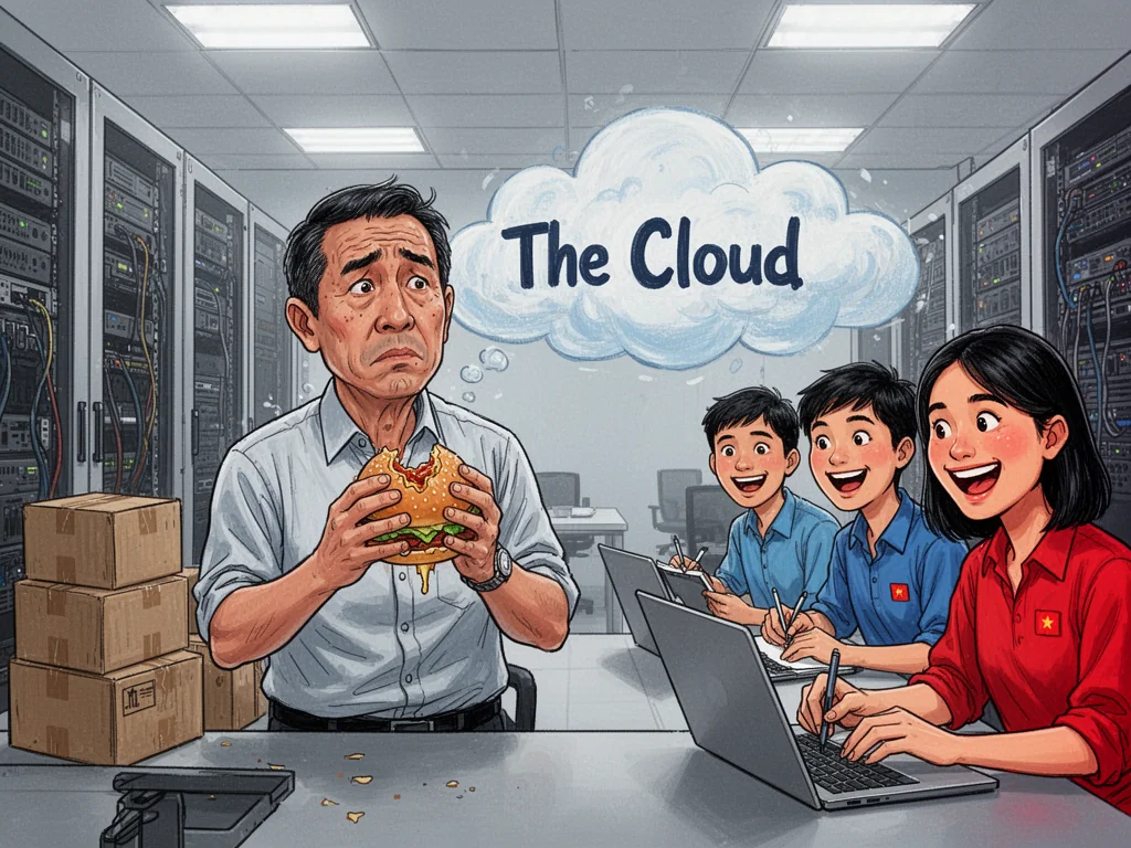 IT Staff Enthusiastically Train Their Cheaper Vietnamese Replacements