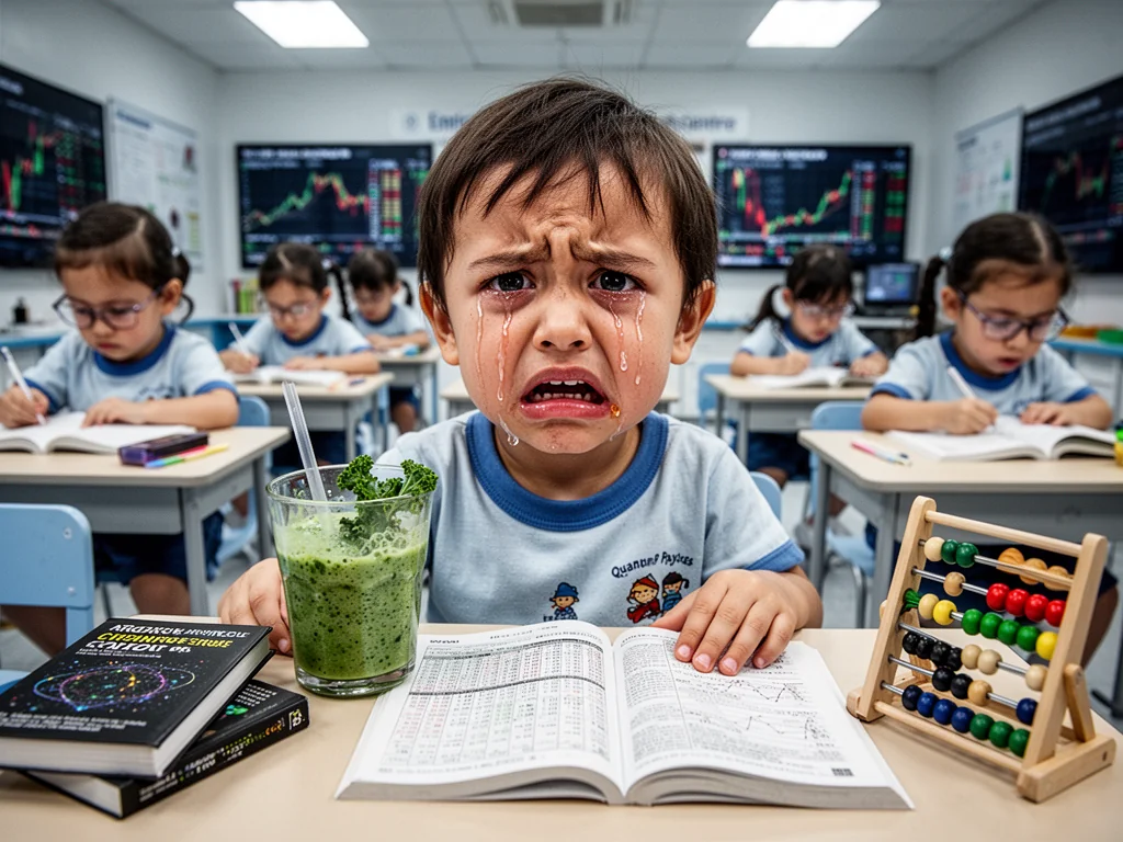 K1 Student Suffers Mid-Life Crisis After B-Plus In Calculus