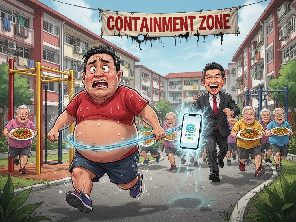 MOH Orders Sembawang Residents To Walk Or Just Die
