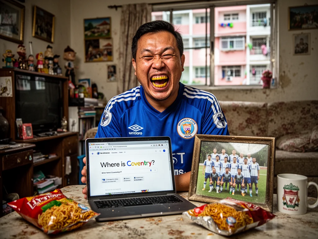 Useless Singaporean Man Inspired By Coventry City’s 25-Year Failure Streak
